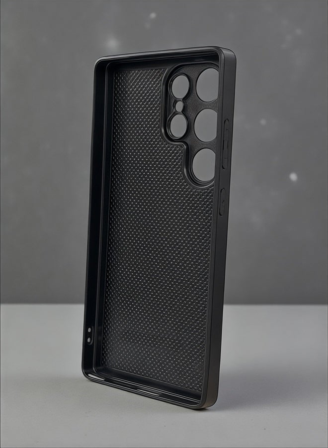 Covernex Samsung Galaxy S23 Ultra Protective Case Cover Printed Featuring Minimalist PEACE with Daisy Graphic - Image 4